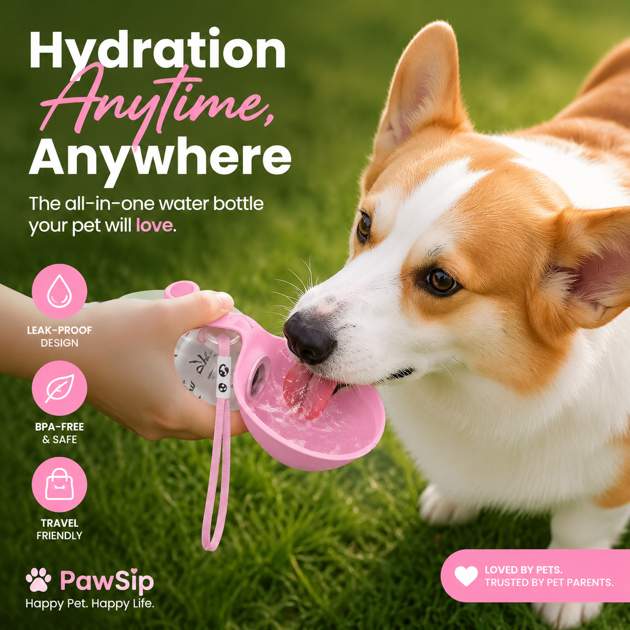 Velori Dog Water Bottle™